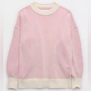 aerie beyond oversized chenille sweater